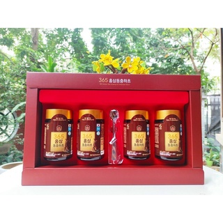 HÀNG MỚI VỀ] Cao Hồng Sâm Đông Trùng Hạ Thảo 365 HÀN QUỐC, Hộp 4 Lọ x 240gr