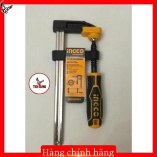 Kẹp gỗ chữ f ingco 50 x 150 mm, 50 x 200 mm hfc020502, 50 x 250 mm hfc020503, 80 x 300 mm hfc020802