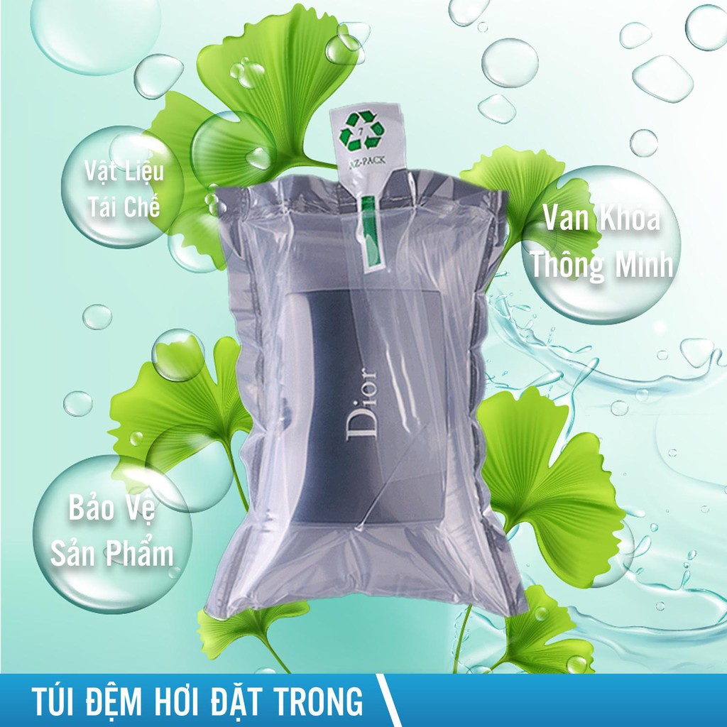 Đệm hơi đặt trong 10x20 túi đệm khí chống sốc bong bóng khí đệm hơi, túi hơi đệm khí, đệm hơi chèn hàng-MHPACK