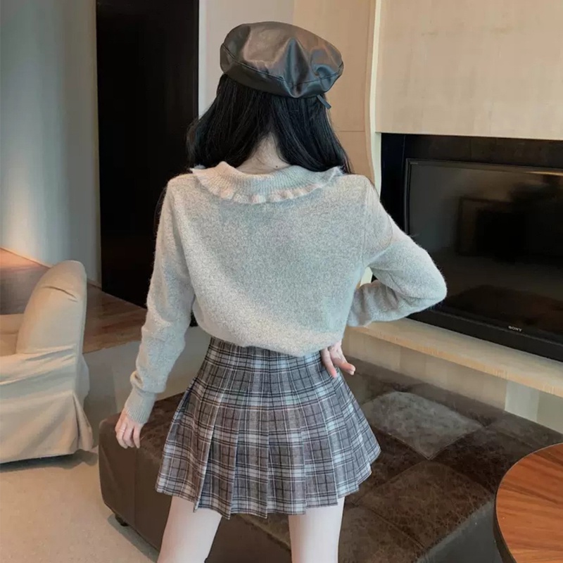 Chân váy tennis kẻ caro kiểu chân váy xoè xếp ly có lót trong cạp lưng cao mặc đi chơi học làm tập thể thao đẹp | BigBuy360 - bigbuy360.vn