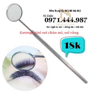 Gương mini soi chân mi, soi răng