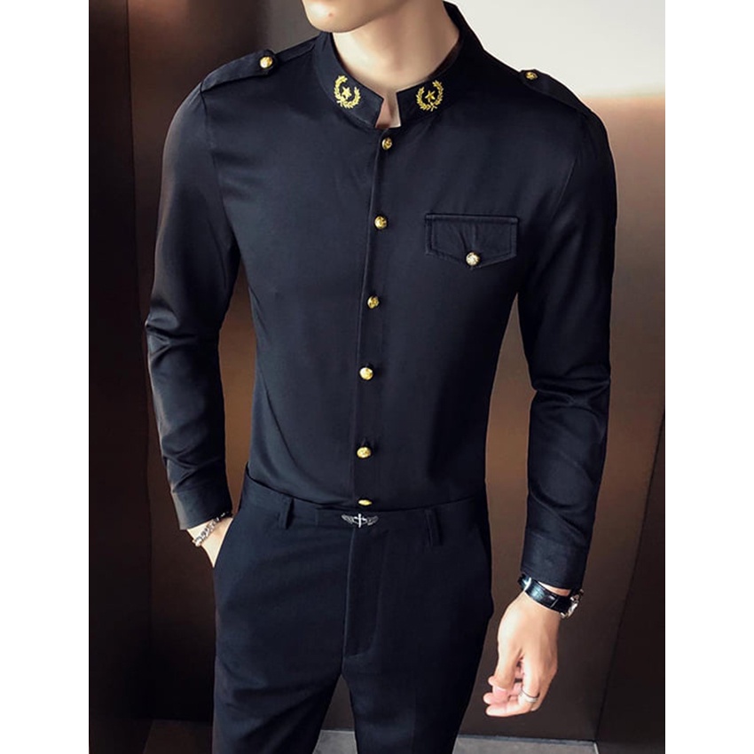 Áo sơ mi Nam, Áo sơ mi chất liệu Poplin phong cách trẻ trung, năng động, cá tính, khẳng định đẳng cấp phái mạnh T2