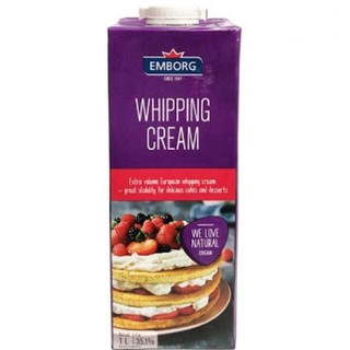 Emborg Whipping Cream 1L