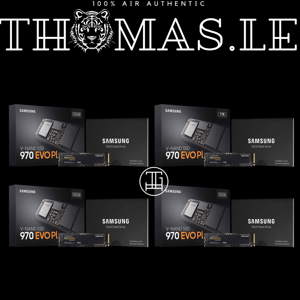 Ổ cứng gắn trong SSD Samsung 970 EVO PLUS NVMe M.2 Bảo Hành 5 năm
