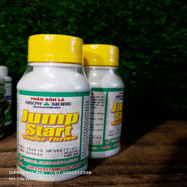 Phân bón lá Growmore Jump Start Super Thrive Vitamin, Amino Acid & Auxin chai 100ml