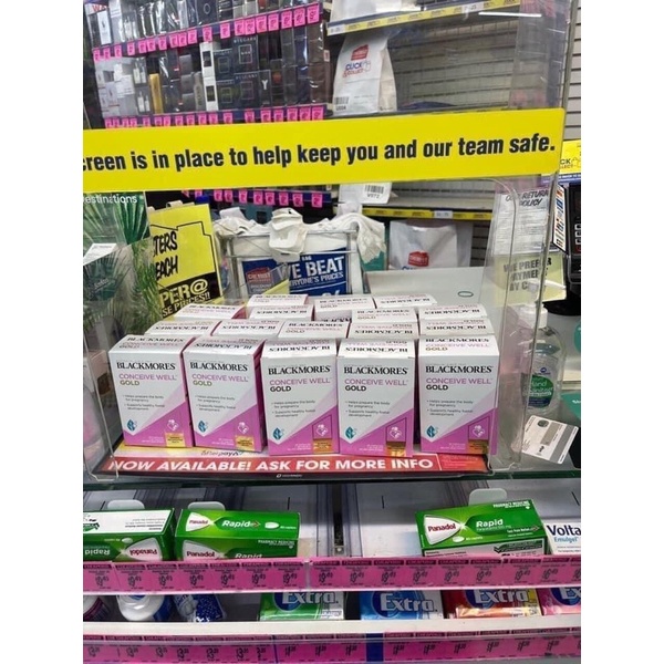 Viên uống Blackmores Conceive Well Gold Tăng Khả Năng Thụ Thai Bổ Trứng Cho Nữ Giới 56 Viên