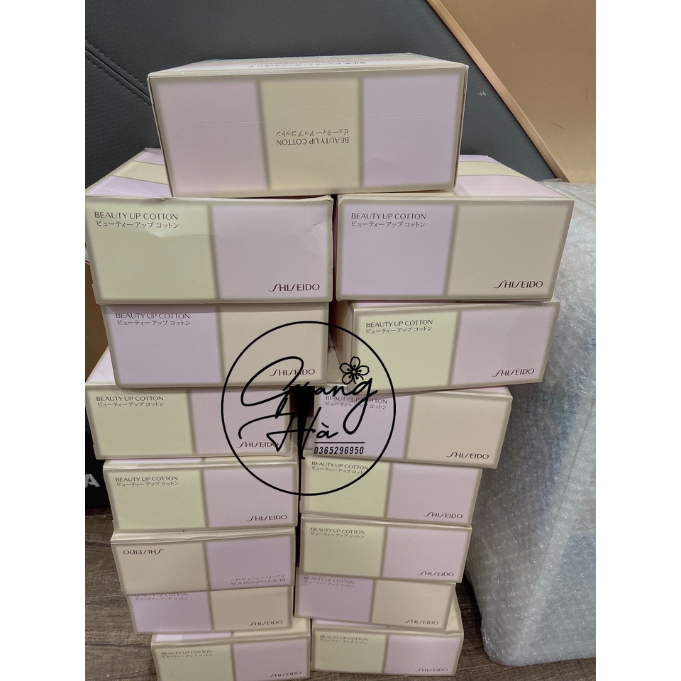 Bông tẩy trang shiseido