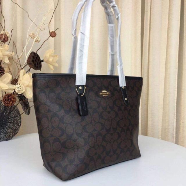 COACH SHOPPER CITY ZIP TOTE