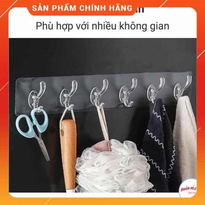 Thanh Móc Dán Tường Treo Đồ Siêu Dính Chịu Lực