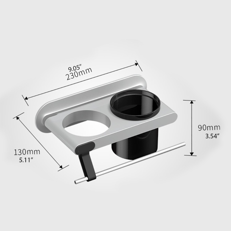 Giá Đỡ Máy Sấy Tóc Gắn Tường Không Cần Đục Lỗ Tiện Dụng