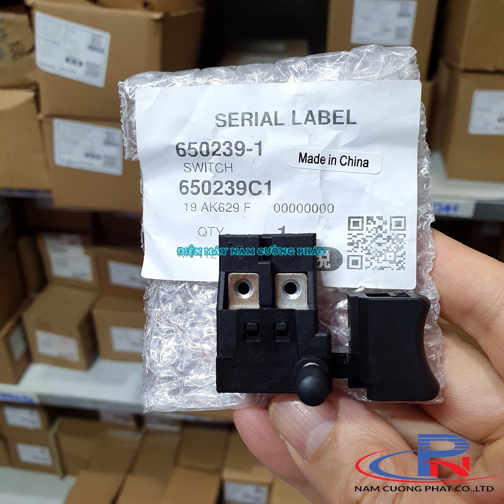 Công tắc máy bào, máy cắt gạch Makita/Maktec 650239-1
