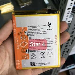 Pin vsmart star 4 /bvsm-340 zin dung lượng 3530 mah