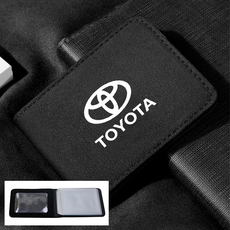 1 Bao Da Đựng Bằng Lái Xe Cho Toyota Prius Avensis Rav4 Auris Yaris Verso Land