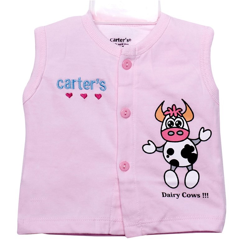 Áo gile carter's cotton 2 lớp cho bé