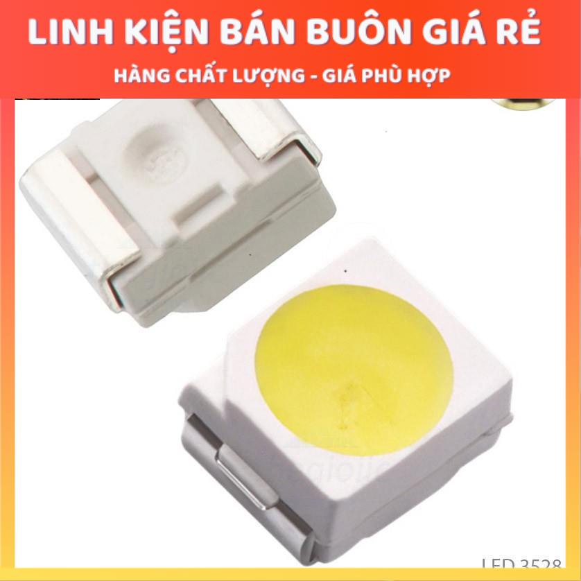 10 LED Dán 3528 Màu Trắng