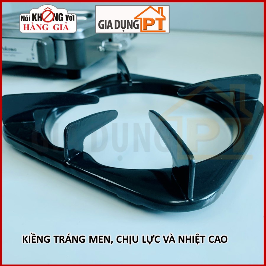 Bếp gas đơn mini cao cấp Paloma PA-E18S, nhập khẩu từ Nhật Bản, 1 lò nấu, nhỏ gọn phù hợp phòng nhỏ, nấu 1-4 người