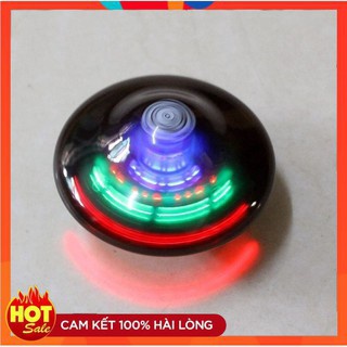 Đĩa Bay UFO Quay Vô Cực Có Đèn Led Và Nhạc Cho Bé (Baby Shark)