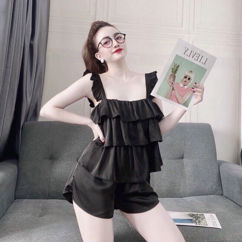 Bộ Nữ Bèo Tầng tay cánh tiên