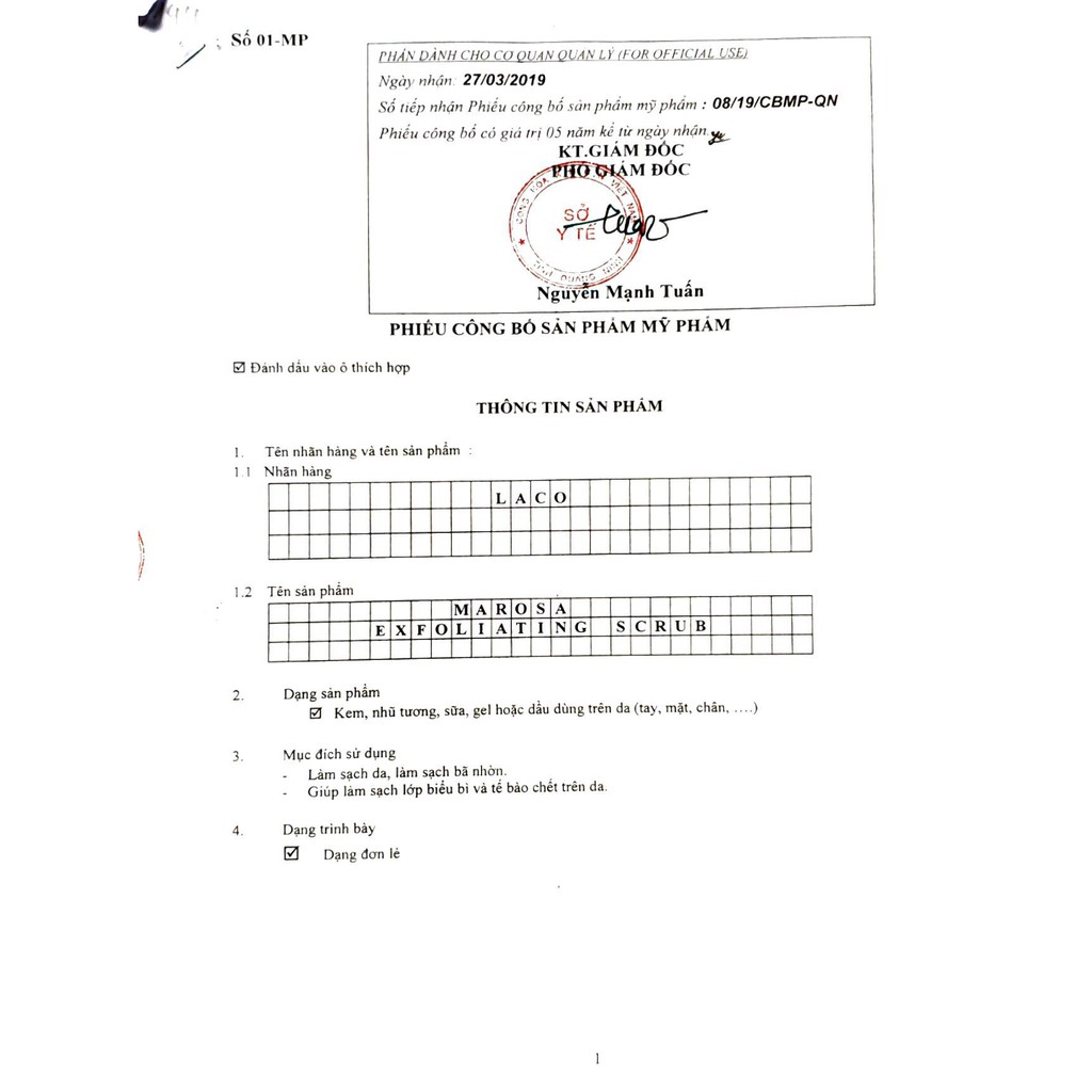 Tẩy Da Chết  Laco Marosa 🔥Chính Hãng⚡hoàn toàn thiên nhiên, làm sạch nhẹ nhàng, không căng rát🔥Tẩy Da Chết Marosa | BigBuy360 - bigbuy360.vn