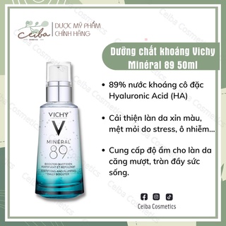 Dưỡng Chất Khoáng Cô Đặc Phục Hồi Bảo Vệ Tái Tạo Da Serum Vichy Minéral 89 50ml