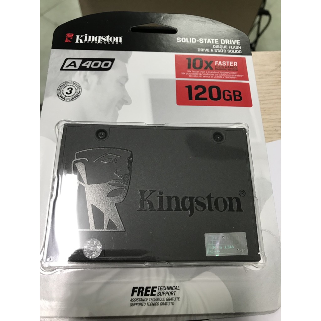 Ổ cứng SSD Kingston A400 120GB 2.5 inch SATA3 | BigBuy360 - bigbuy360.vn