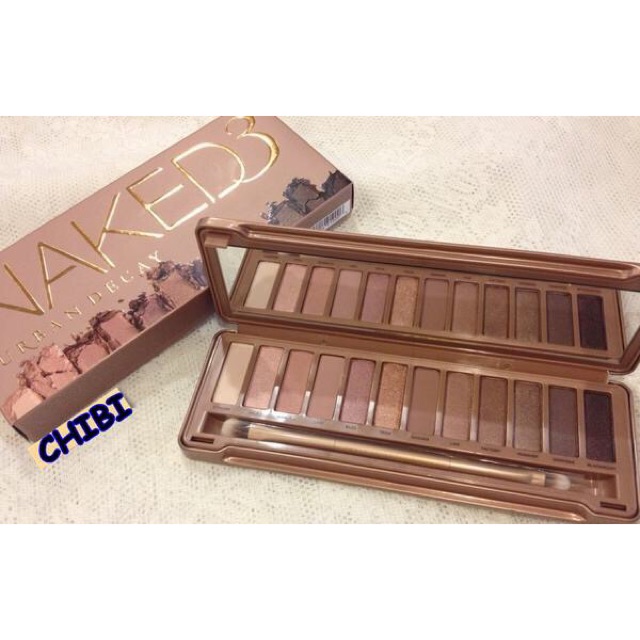 (hàng Mới Về) Bảng Phấn Mắt Naked 5 Urban Decay 3 Trang Điểm Nghệ Thuật