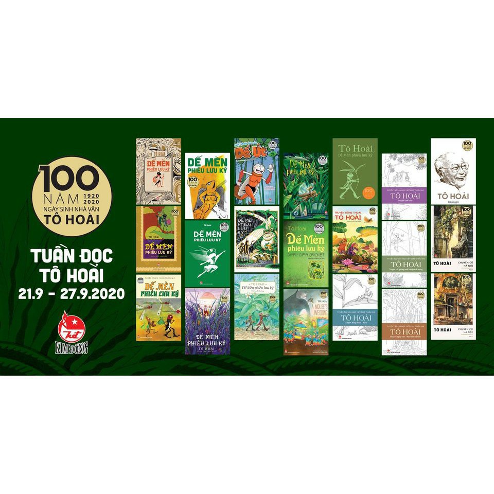 Sách - Dế Mèn Phiêu Lưu Ký – HS Ngô Xuân Khôi - Ấn Bản Kỉ Niệm 100 Năm Tô Hoài