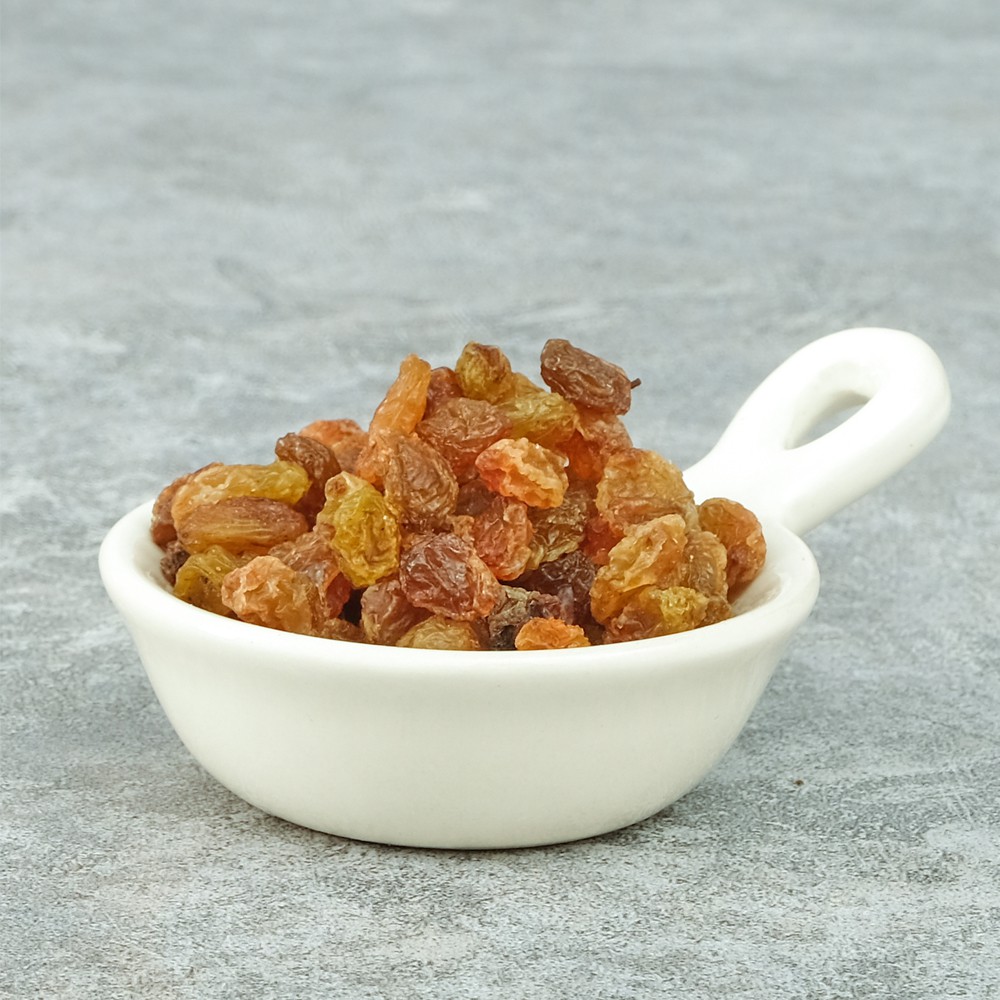 Nho khô Raisin Ấn Độ , nho khô raisin nâu không đường tốt cho sức khoẻ, nho dùng làm bánh hộp đẹp 150g vietgourmet