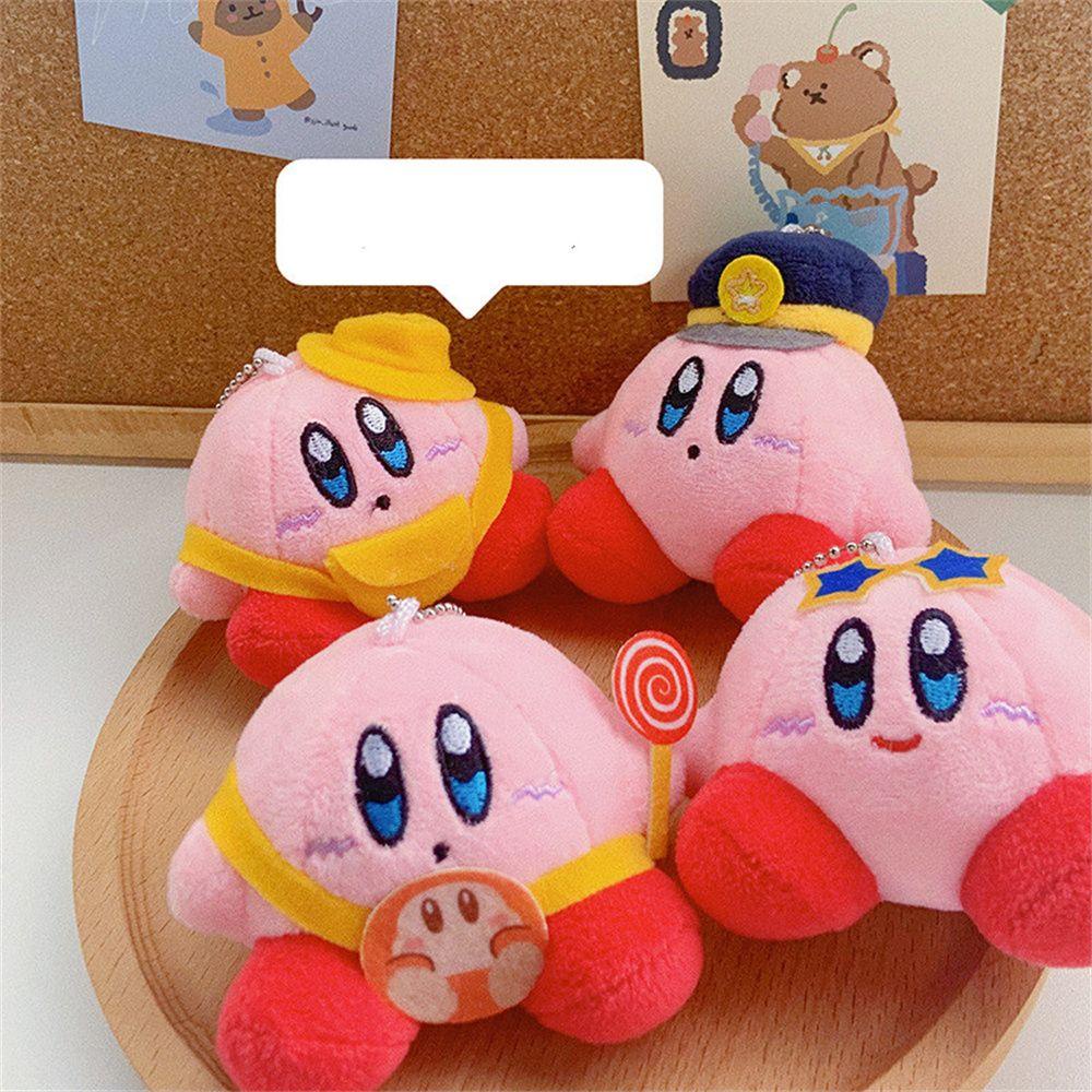 LANFY Móc Khóa Nhồi Bông Hình Nhân Vật Hoạt Hình Kirby 12CM