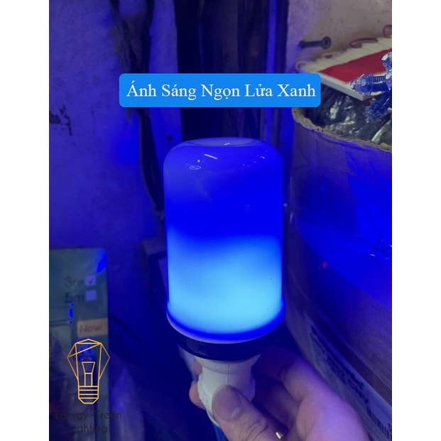 Bóng Đèn Led Tạo Hiệu Ứng Ngọn Lửa Cháy Độc Đáo Energy Green Lighting - Đui E27 - Ánh Sáng Siêu Sáng, Siêu Tiết Kiệm Điệ