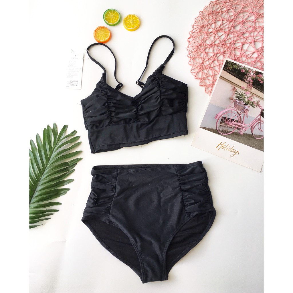Bikini 2 mảnh dập li cực chất ( 2 màu)