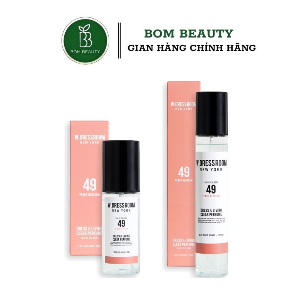 Nước hoa xịt phòng W.DRESSROOM Dress &amp; Living Clear Perfume