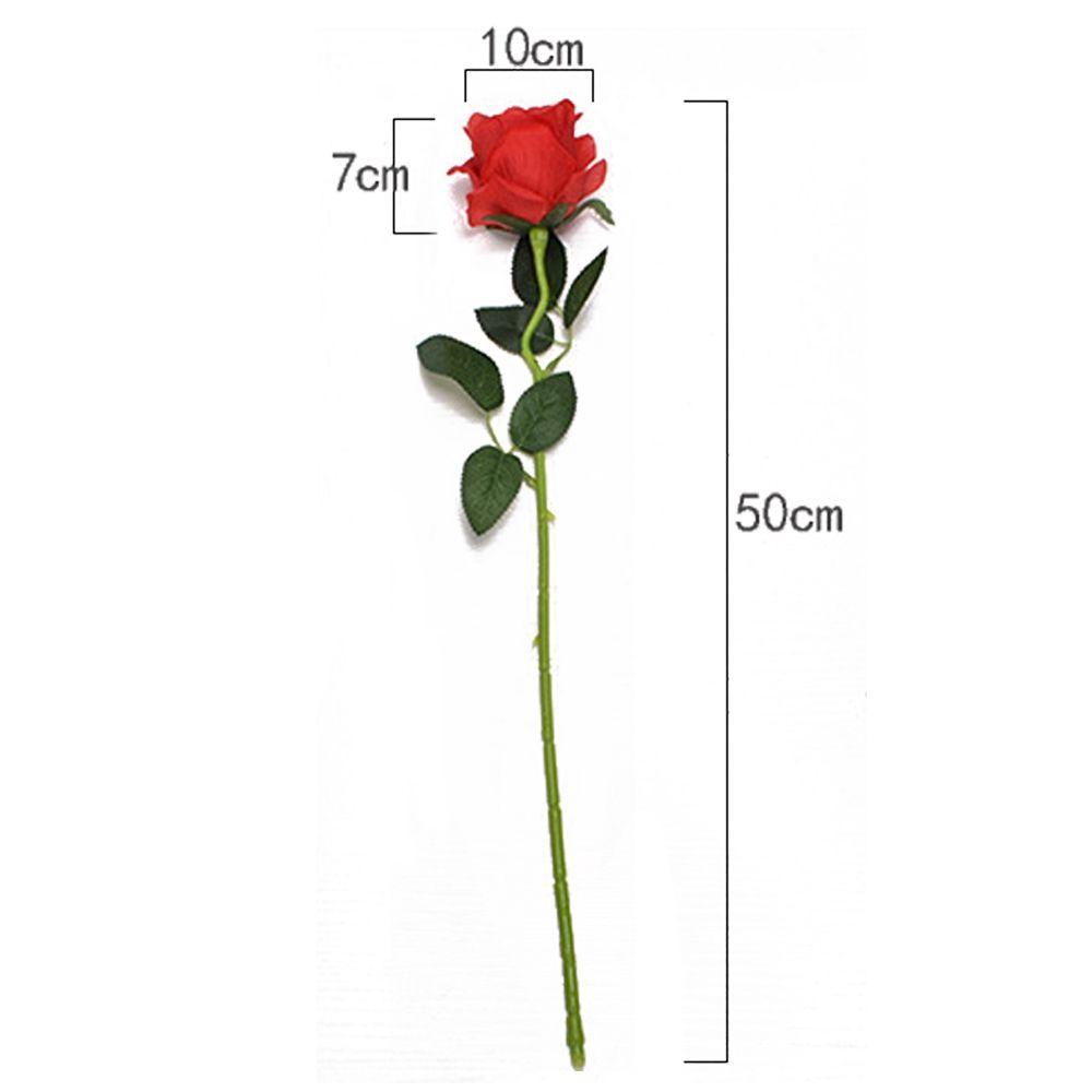 Bó Hoa Hồng Giả Bằng Lụa Dùng Trang Trí Tiệc Cưới