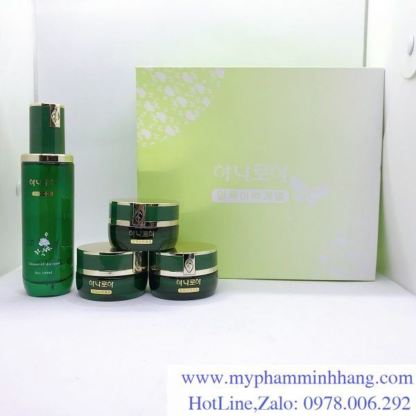 bộ mỹ phẩm hoa cúc con bướm