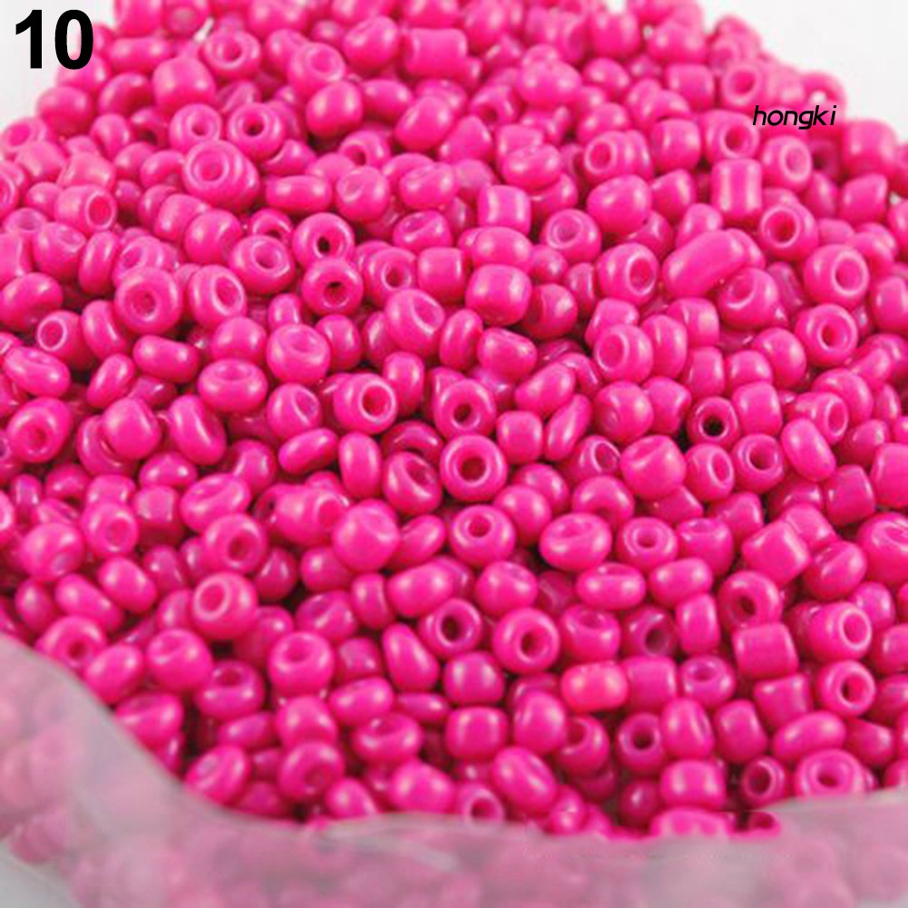 (Hàng Mới Về) Set 1200 Hạt Cườm 2mm Dùng Làm Trang Sức Thủ Công