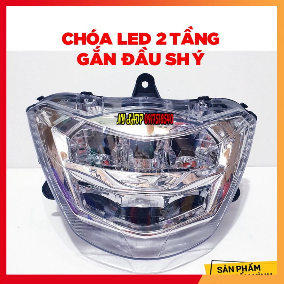 Bộ Đầu Đèn Kiểu SH Ý Gắn SH Việt 2012 - 2016