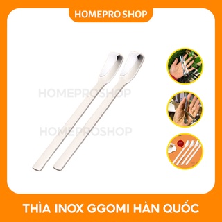 Thìa trà, cafe inox sáng đẹp hàng Hàn Quốc GGOMI Chính Hãng, Giao nhanh hoả tốc 2h