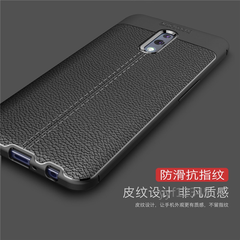 Ốp điện thoại vân da dành cho Oppo Reno Cph1917