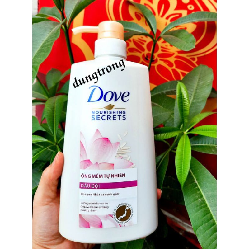 Dầu gội DOVE HOA SEN  640g