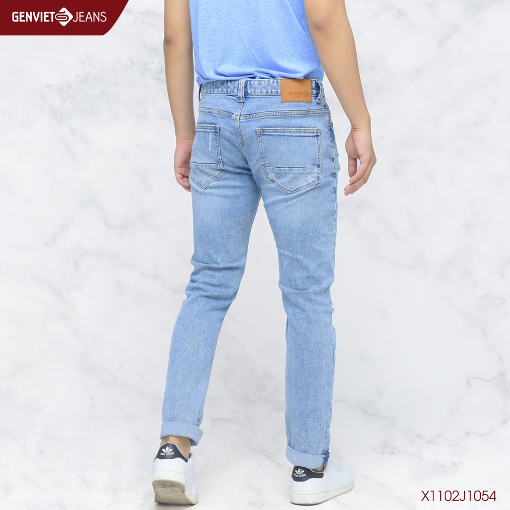  Quần dài jeans Nam X1102J1054 GENVIET JEANS | BigBuy360 - bigbuy360.vn