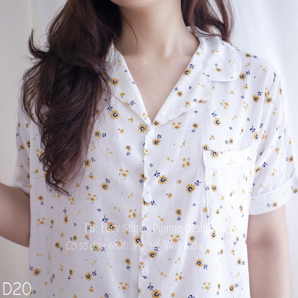 đồ ngủ lụa cao cấp - bộ ngủ pijama nữ vải lụa mềm mát  đồ ngủ hàng thiết kế cộc tay dễ thương mặc mùa hè ở nhà | BigBuy360 - bigbuy360.vn
