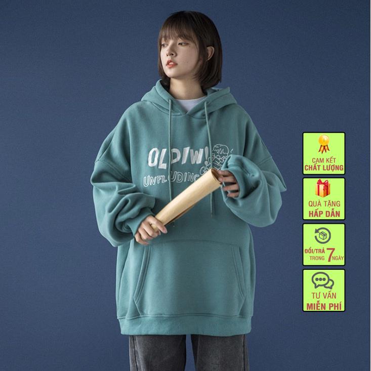 Áo hoodie nam nữ,Áo sweater nỉ nam nữ from rộng Unisex chất nỉ ngoại 2 lớp dày dặn | BigBuy360 - bigbuy360.vn