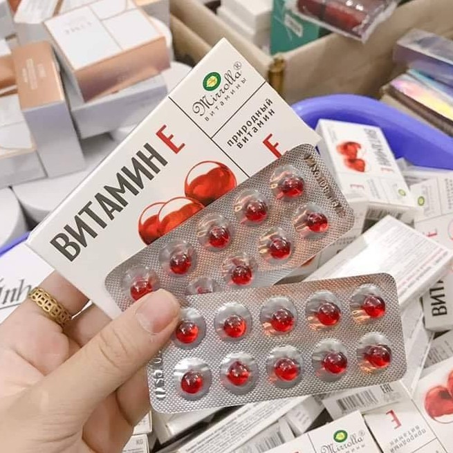 Vitamin E Đỏ Zentiva 400mg Hộp 30 Viên và 20 của Nga | BigBuy360 - bigbuy360.vn