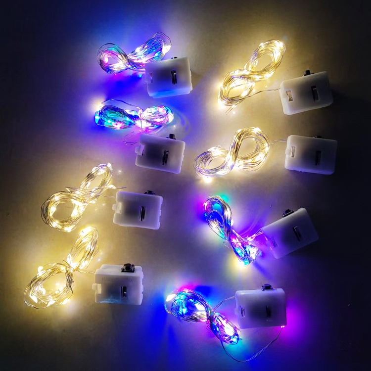 Dây Đèn LED 1M 2M Trang Trí Đẹp Mắt