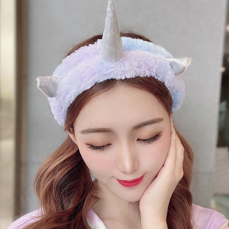 Băng Đô Hình Sừng Kỳ Lân Dễ Thương Cho Nữ