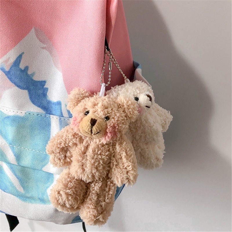 Gấu bông móc khoá bông cute