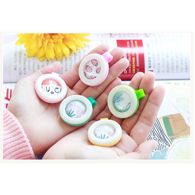 Đuổi muỗi Bikid, kẹp đuổi muỗi cho trẻ nhỏ, đuổi muỗi bằng tinh dầu