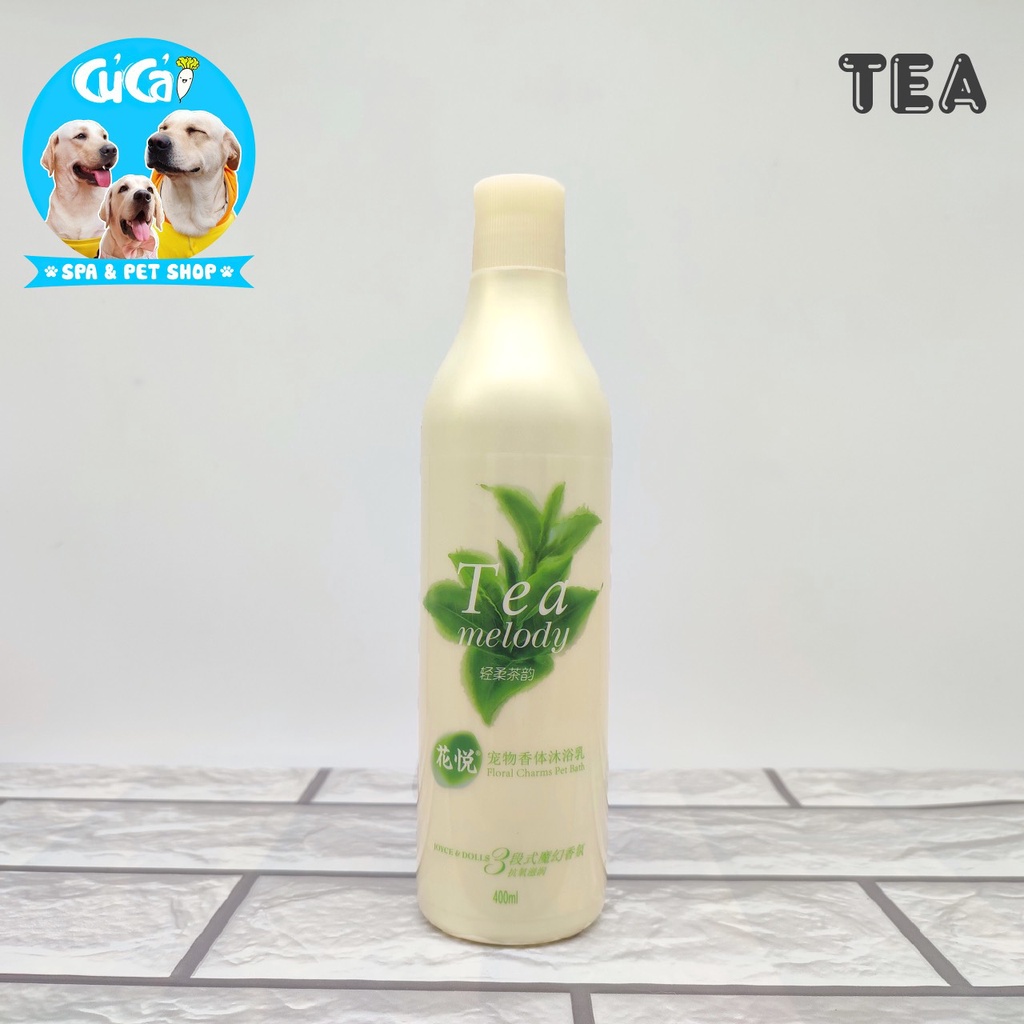 Sữa tắm nước hoa cho chó mèo Joyce & Dolls 400ml lưu hương thơm lâu, sữa tắm cho chó mèo cao cấp - Củ Cải Pet Shop