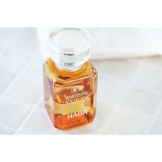 HABA WHITENING SQUALANE- DƯỠNG ẨM CHUYÊN SÂU, DƯỠNG DA TRẮNG MỊN (15ML)