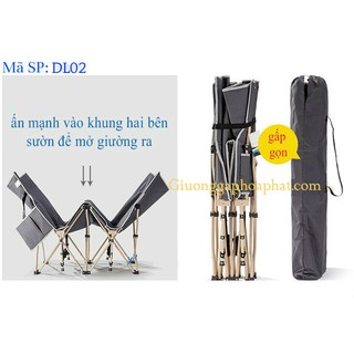 GIƯỜNG GẤP DU LỊCH NIKITA (MÃ SP: HP-DL02)